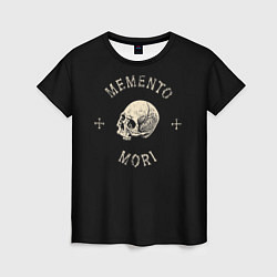 Футболка женская Memento Mori, цвет: 3D-принт