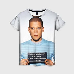 Женская футболка Prison Break: Michael Scofield