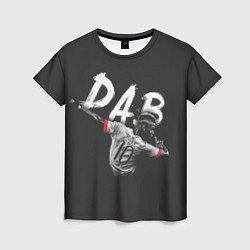 Футболка женская Paul Pogba: Dab, цвет: 3D-принт