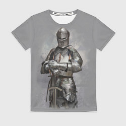 Женская футболка Рыцарь