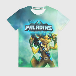Женская футболка Paladins