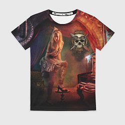 Женская футболка Abney Park rock