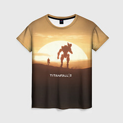 Женская футболка Titanfall 2: Sunrise
