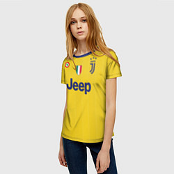 Футболка женская Juventus FC: Dybala Guest 17/18, цвет: 3D-принт — фото 2