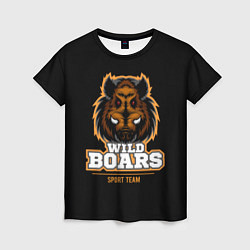 Женская футболка Wild Boars: Sport Team