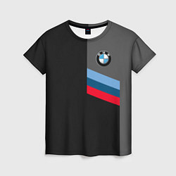 Женская футболка BMW БМВ