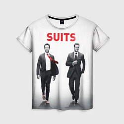 Футболка женская Suits, цвет: 3D-принт