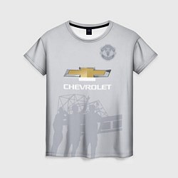 Футболка женская Man UTD FC: Pogba Away 17/18, цвет: 3D-принт