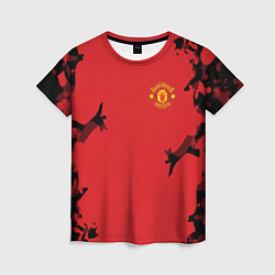 Футболка женская FC Manchester United: Red Original, цвет: 3D-принт