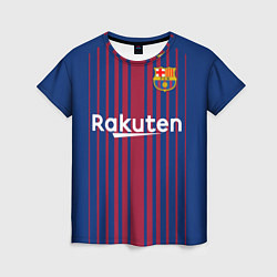 Женская футболка FC Barcelona: Iniesta 17/18
