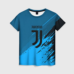 Футболка женская FC Juventus: Abstract style, цвет: 3D-принт