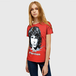 Футболка женская Jim Morrison, цвет: 3D-принт — фото 2