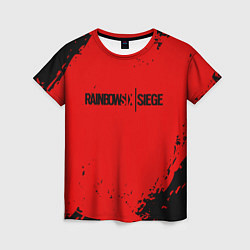 Женская футболка Rainbow Six Siege: Blood Style