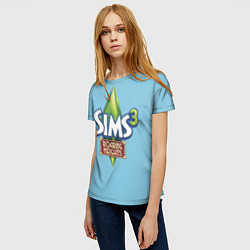 Футболка женская The Sims 3: Roaring Heights, цвет: 3D-принт — фото 2