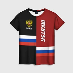 Женская футболка Irkutsk, Russia