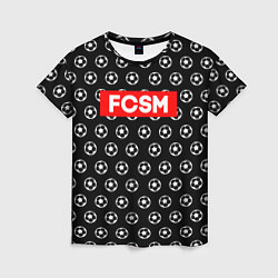Футболка женская FCSM Supreme, цвет: 3D-принт