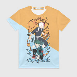 Футболка женская Моя геройская академия, цвет: 3D-принт