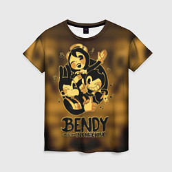 Футболка женская Bendy and the ink machine, цвет: 3D-принт