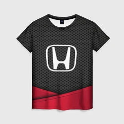 Футболка женская Honda: Grey Carbon, цвет: 3D-принт