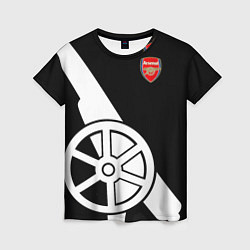 Футболка женская FC Arsenal: Exclusive, цвет: 3D-принт