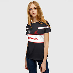 Футболка женская Honda Sport, цвет: 3D-принт — фото 2