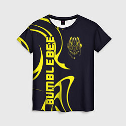Футболка женская Bumblebee Style, цвет: 3D-принт