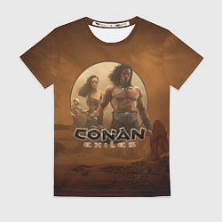 Футболка женская CONAN: Exiles, цвет: 3D-принт