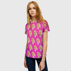 Футболка женская 6IX9INE Pattern, цвет: 3D-принт — фото 2