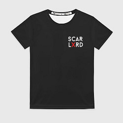 Футболка женская Scarlxrd Logo, цвет: 3D-принт