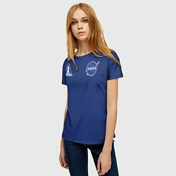 Футболка женская NASA: Special Form, цвет: 3D-принт — фото 2