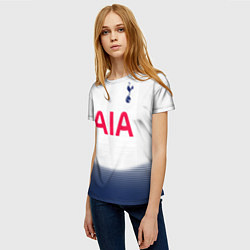 Футболка женская FC Tottenham: Home 18-19, цвет: 3D-принт — фото 2