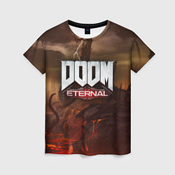 Футболка женская DOOM: Eternal, цвет: 3D-принт