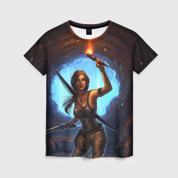 Женская футболка Tomb Raider: Cave
