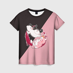 Женская футболка MONOKUMA X MONOMI