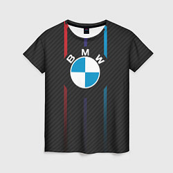 Футболка женская BMW: Three Lines, цвет: 3D-принт