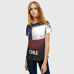 Футболка женская Chile Style, цвет: 3D-принт — фото 2