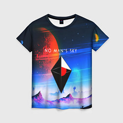 Женская футболка No Man's Sky: Galaxy