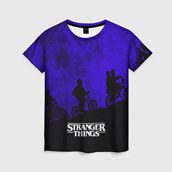 Футболка женская Stranger Things: Moon Biker, цвет: 3D-принт