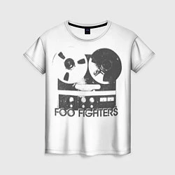 Футболка женская Foo Fighters: Retro Tape, цвет: 3D-принт