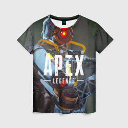 Футболка женская Apex Legends: Robot, цвет: 3D-принт