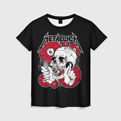 Женская футболка Metallica: Death Metal