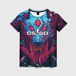 Футболка женская CS:GO Hyper Beast, цвет: 3D-принт