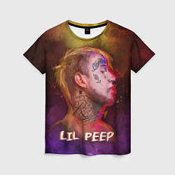 Футболка женская Lil Peep ART, цвет: 3D-принт