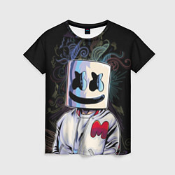 Футболка женская Marshmello XXX, цвет: 3D-принт