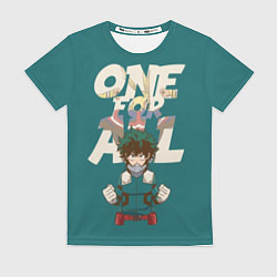 Женская футболка Моя геройская академия