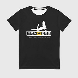 Футболка женская Brazzers casting producer, цвет: 3D-принт