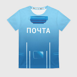 Женская футболка Почта