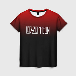 Футболка женская Led Zeppelin, цвет: 3D-принт