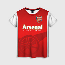 Футболка женская Arsenal, цвет: 3D-принт