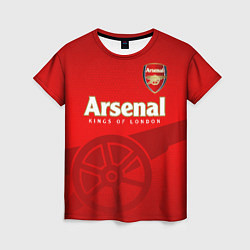 Футболка женская Arsenal, цвет: 3D-принт